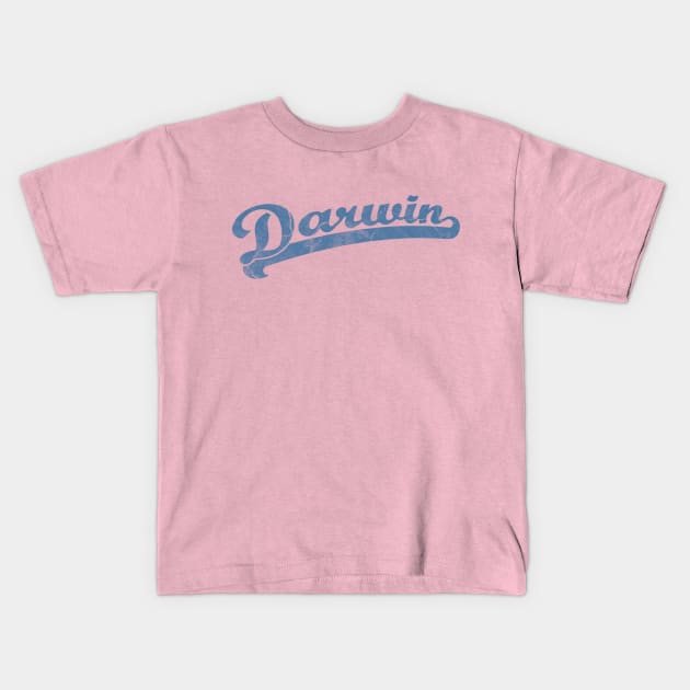 Team Darwin Kids T-Shirt by Droidloot